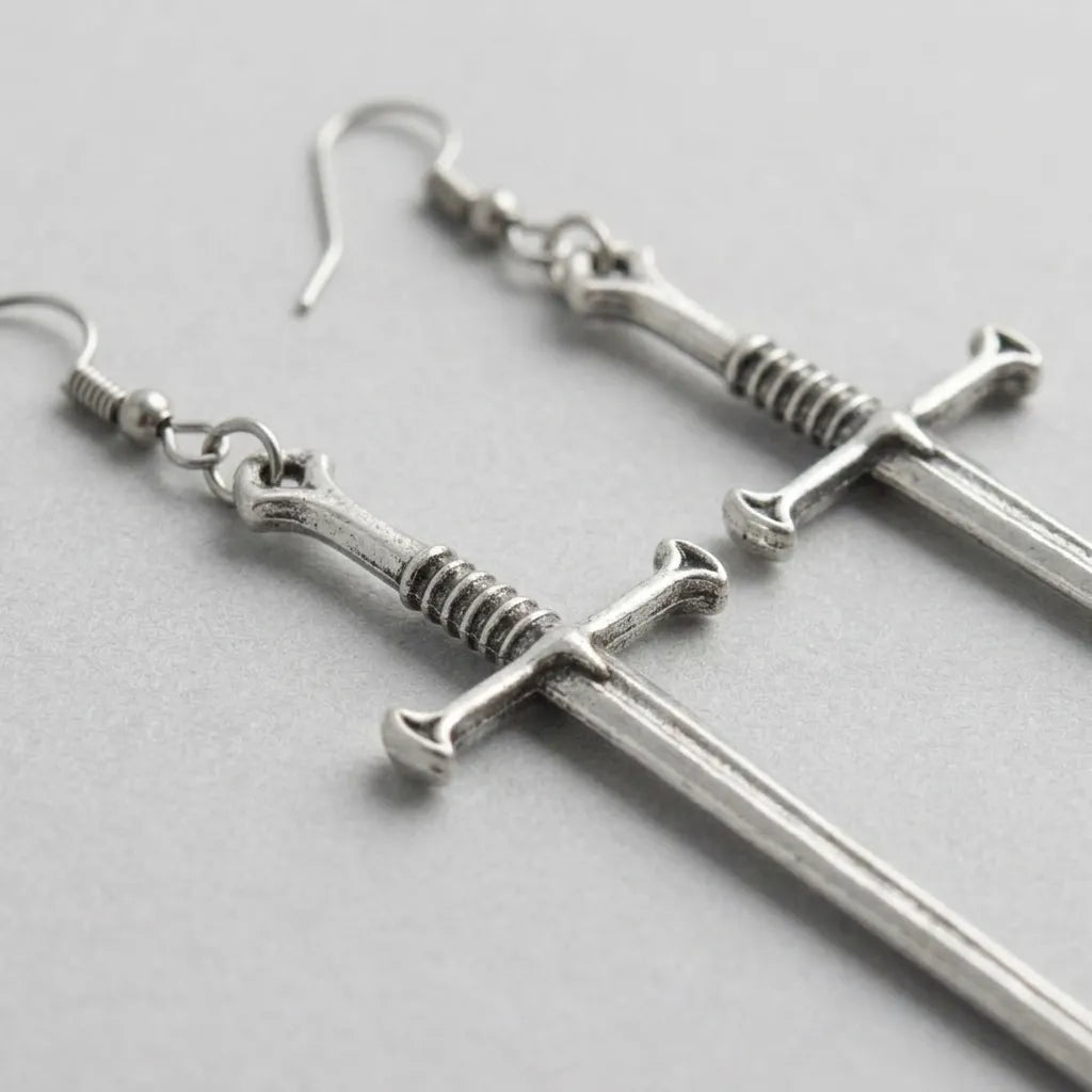 Medieval Blade Earrings