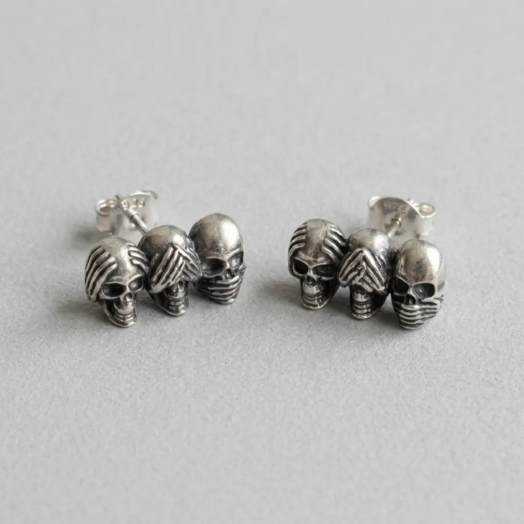 Dead Witness Studs  Earrings
