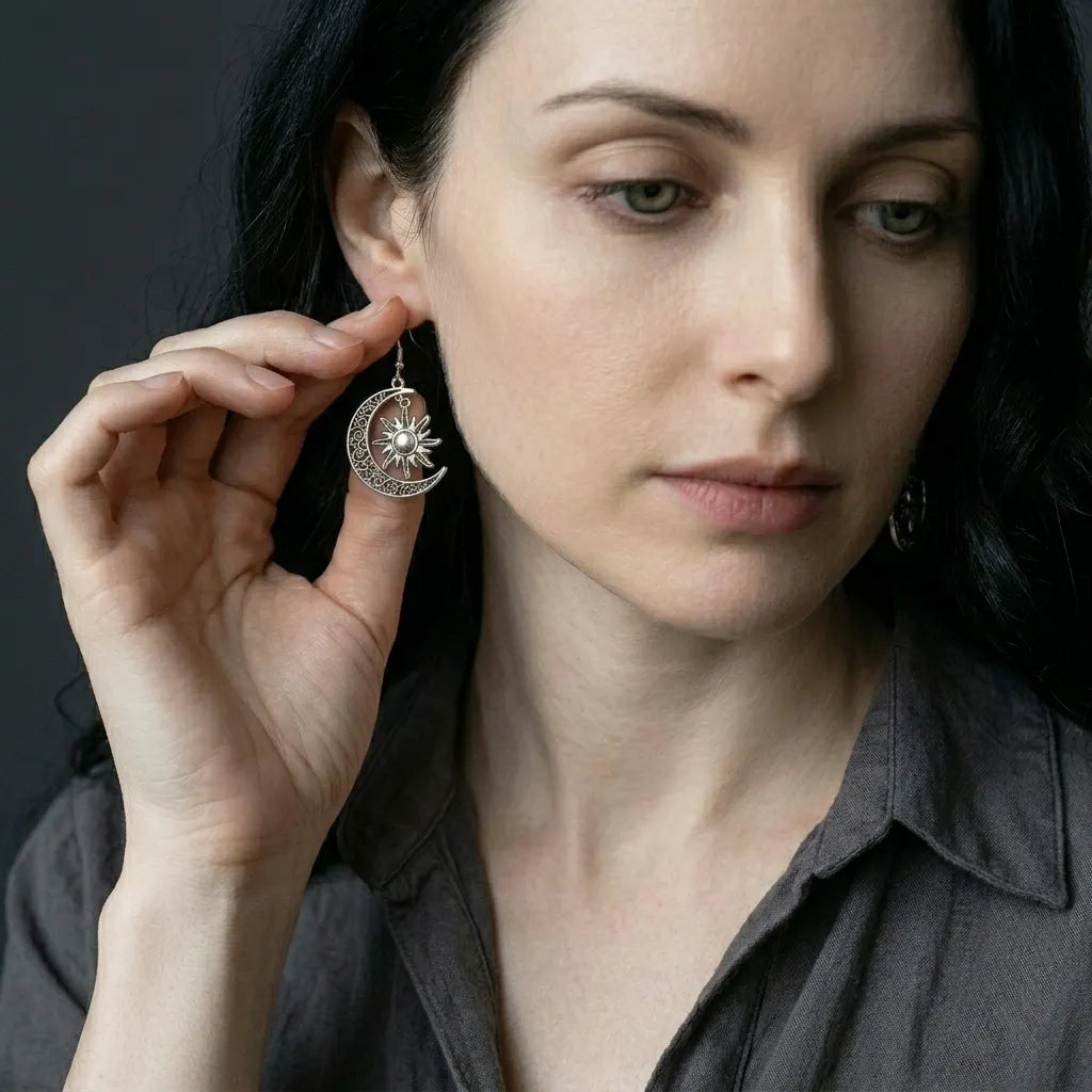 Celestial Eclipse Earrings