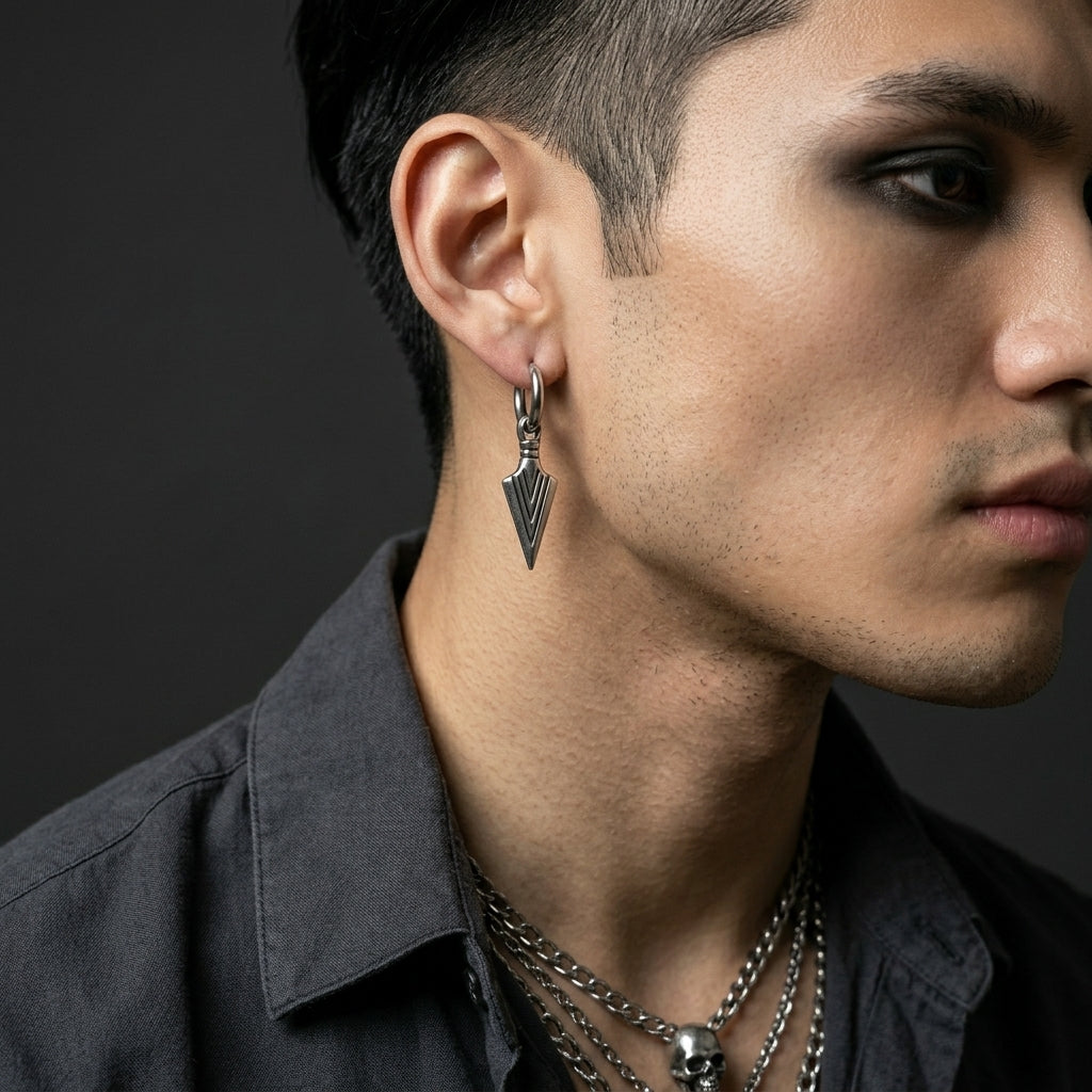 Gothic Dagger Spike Earrings