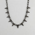 Multi-Spike Choker Necklace