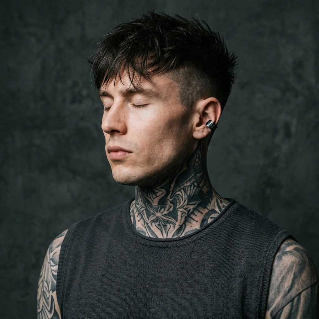 Elder Futhark Ear Cuffs Earrings