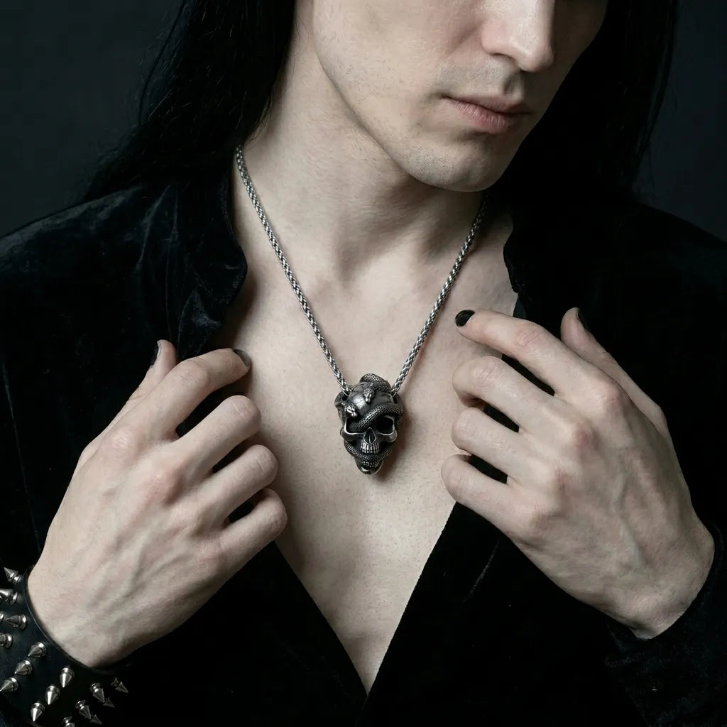 Death & the Serpent Necklace