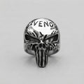 Skull Letter Ring