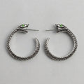 Venom Circle Earrings