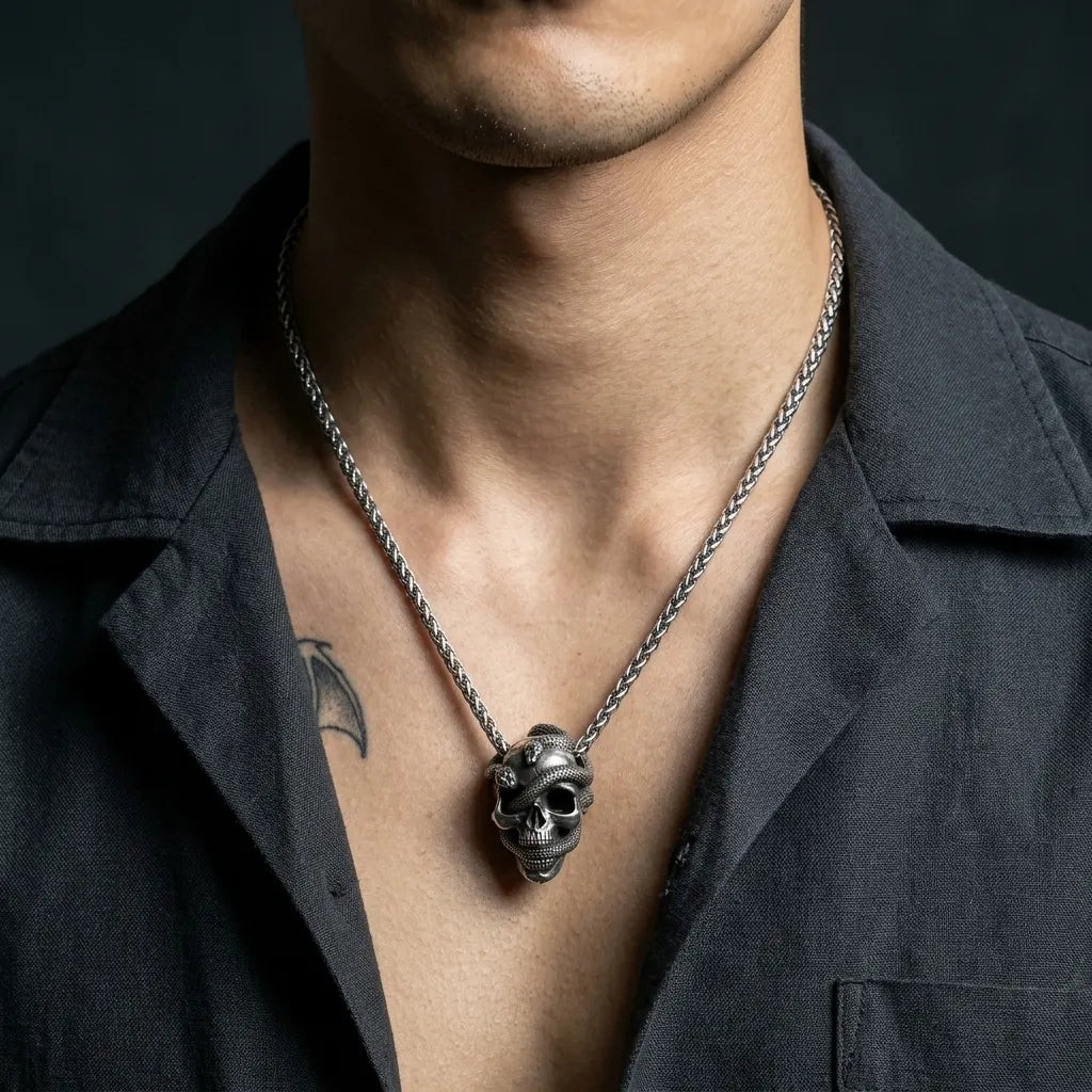 Death & the Serpent Necklace