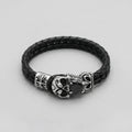 Skull bound Leather Bracelet