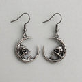 Lunar Skull Earrings