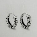 Skull Stack Hoops Earrings