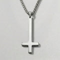 Upside Down Cross Necklace