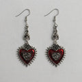 Sacred Heart Eye Earrings