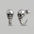 Rebel Halo Skull Earrings