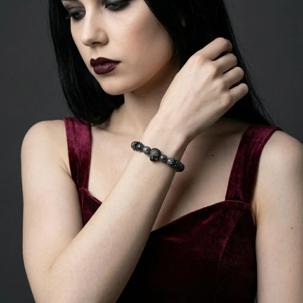 Dark King Beaded Bracelet