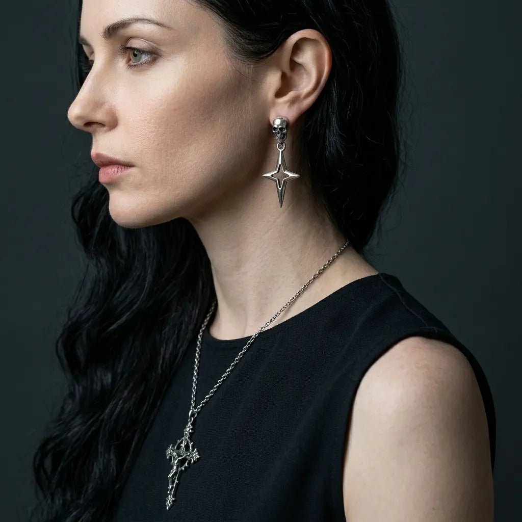Dead Star Drop Earrings
