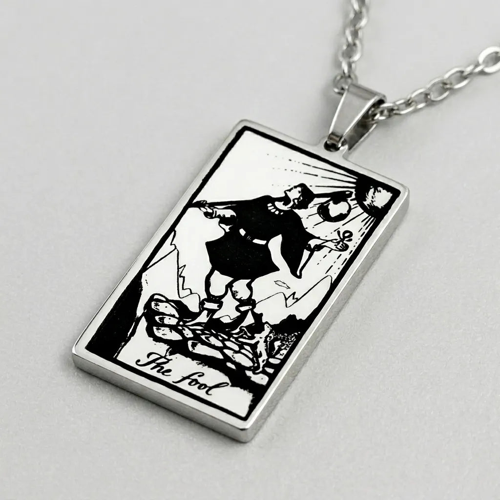 Fool Tarot Pendant Necklace