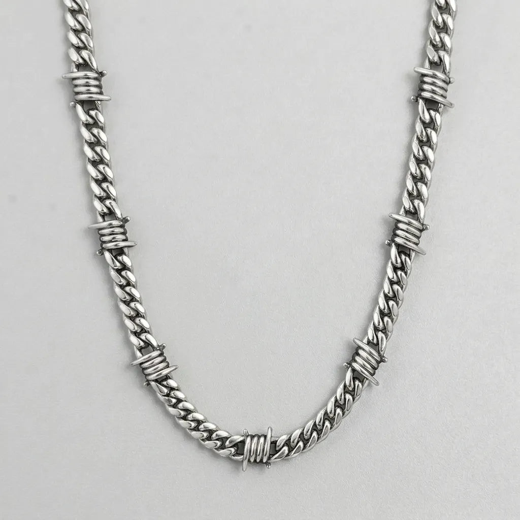 Rebel Wire Chain Necklace