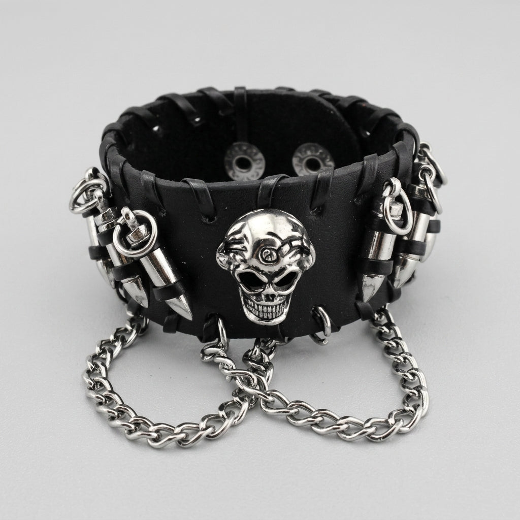 Dead Shot Skull Bracelet