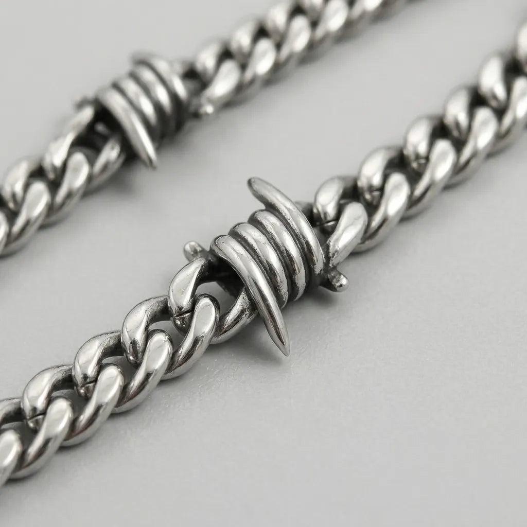 Rebel Wire Chain Necklace