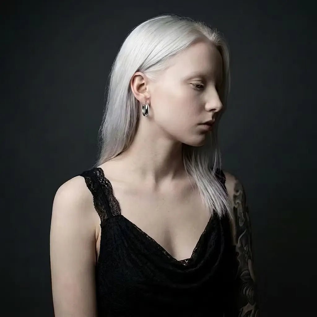 Polished Chunky Hoop Earrings