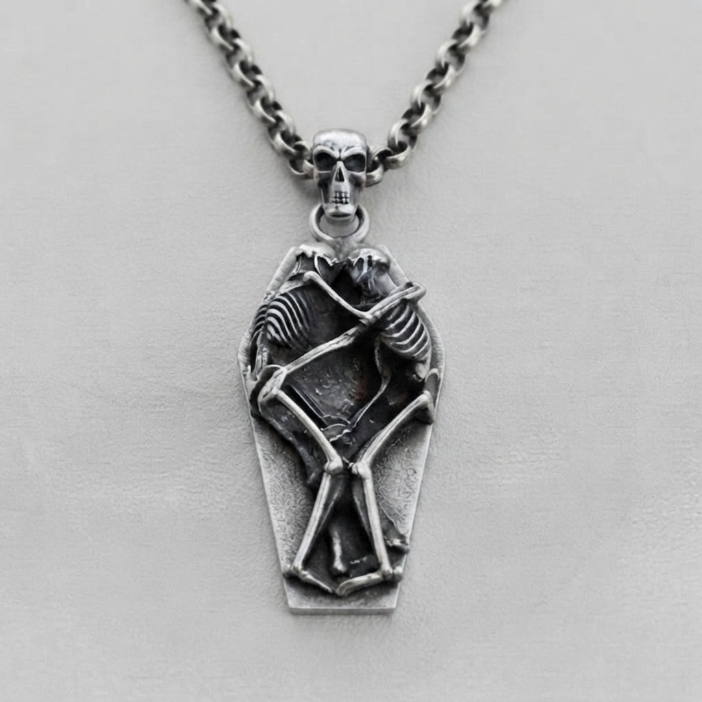 Eternal Embrace Coffin Necklace