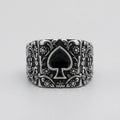 Ace of Spades Ring Ace of Spades Signet Ring