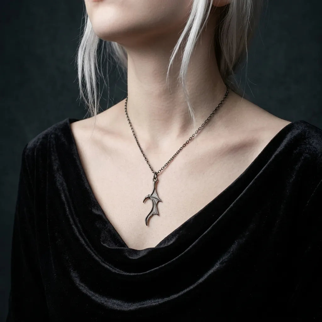 Dragon Wing Shadow Talon Necklace