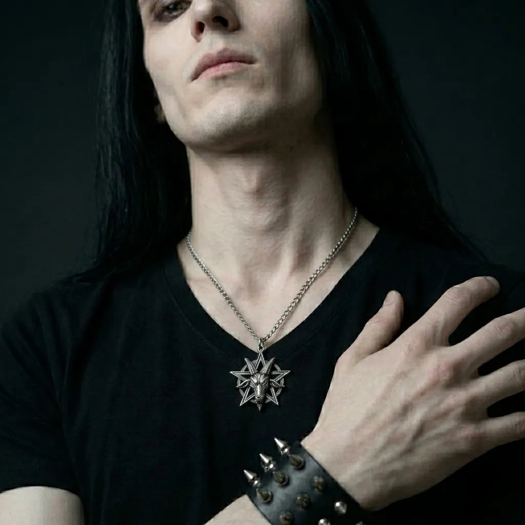 Baphomet Pentagram Necklace