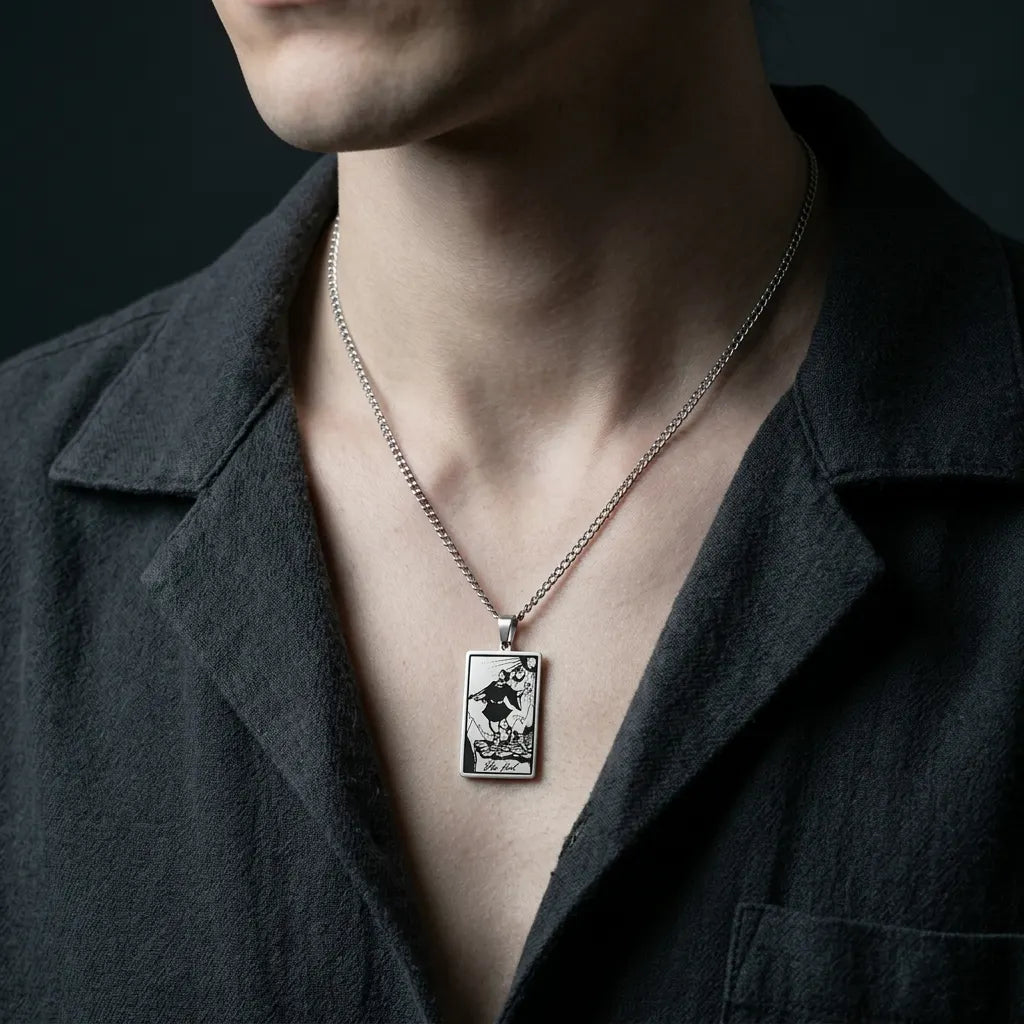 Fool Tarot Pendant Necklace
