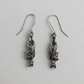The Upside Down Bat Earrings