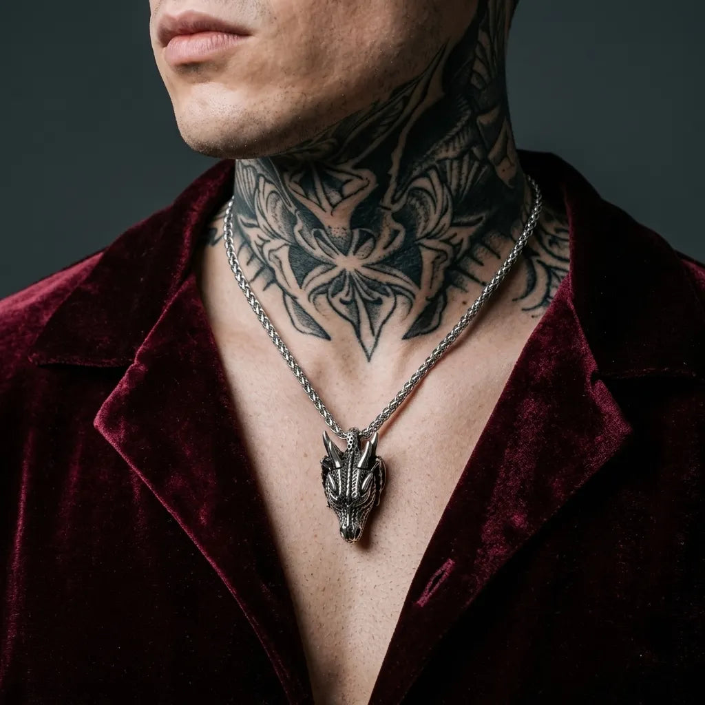 Warlord's Dragon Necklace