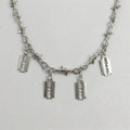 Razor Blade Barbed Wire Necklace