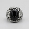 Black Onyx Statement Ring