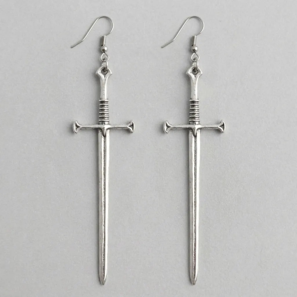 Medieval Blade Earrings