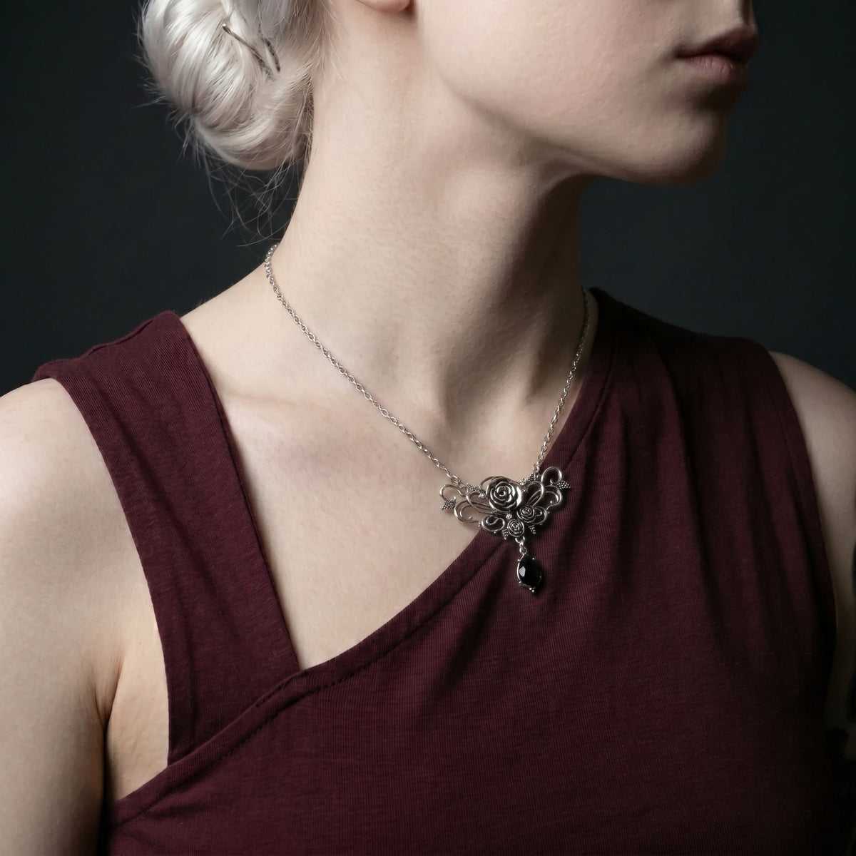 The Victorian Rose Necklace