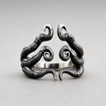Octopus Tentacle Open Ring